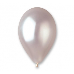 Balony metalizowane Perłowe 100 szt. 26 cm
